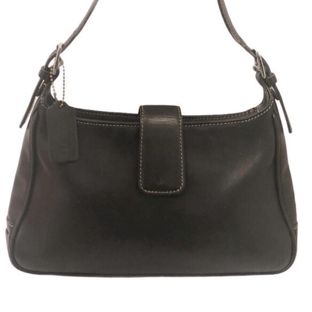 Coach vintage black leather Hampton bag Costa Rica